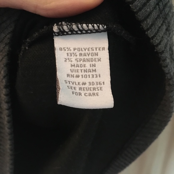 SOLD-Grey and black diagonal striped mini t-shirt dress - Picture 3 of 3